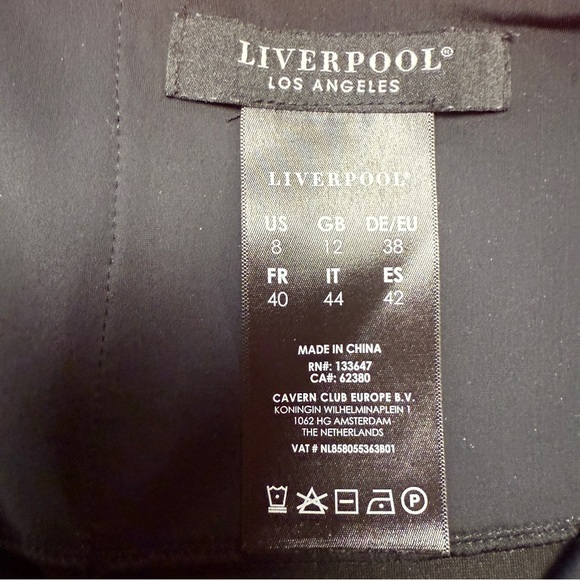 LIVERPOOL STRETCH PULL ON PANTS LEGGINGS GREEN Black CAMOUFLAGE PATTERN - Picture 5 of 5